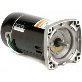 Pool & Spa, Square Flange, 3/4 / 1/8 HP, 1-Phase, 3450/1725 RPM Motor