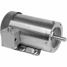 Washdown Motor, 1.5 HP, 3-Phase, 1755 RPM