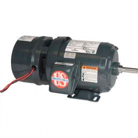 Brakemotor, TEFC Motor, 0.5 HP, 3-Phase, 1745 RPM, BMU12S2ACR