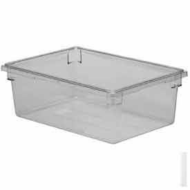 Food Storage Container, 26"L x 18"W x 12"H, Clear