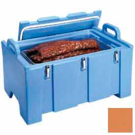 Food Pan Carrier for 12" x 20" Pans, 18 x 26-3/4 x 15, Cap. 40 Qts, Coffee Beige
