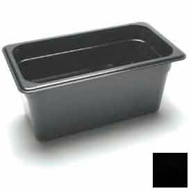 Camwear Food Pan, 12-3/4"L x 6-15/16"W x 6"H, Black