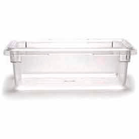 Food Storage Container, 18"L x 12"W x 6"H, Safety Red