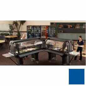 Versa Food Bars Serving Buffet, Cold Food, 60" x 36" Navy Blue