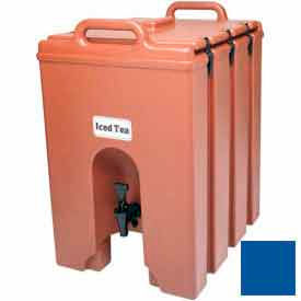 Camtainer Beverage Dispenser, Insulated, 11-3/4 Gal, 20-3/4x16-1/4x24-3/4, Blue