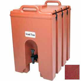 Camtainer Beverage Dispenser, Insulated, 11-3/4 Gallon, 20-3/4x16x24-3/4, Red