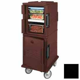 Ultra CamCart Heated Food Pan Carrier, Heated Top Door, Front Loading, Black