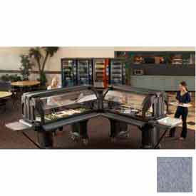 VBRR6191 - Versa Food Bar Tray Rail Only, 72", Granite Gray, NSF