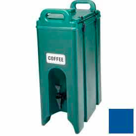 Beverage Carrier, Insulated Plastic, 4-3/4 Gal., 16-1/2 x 9 x 24-1/4, Navy Blue