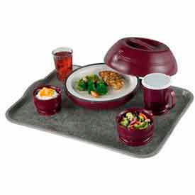 Versa Camtray Room Service Style, Rectangular, 15" x 20", Pearl Gray