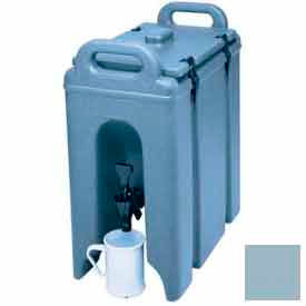 Camtainer Beverage Carrier, Insulated, 2-1/2 Gal., 16-1/2x9x18-3/8, Slate Blue
