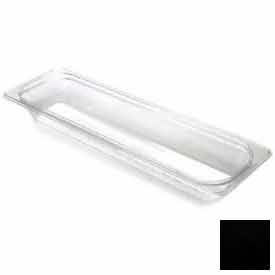 Food Pan, 20-7/8"L x 10-7/16"W x 2-1/2"H, Black