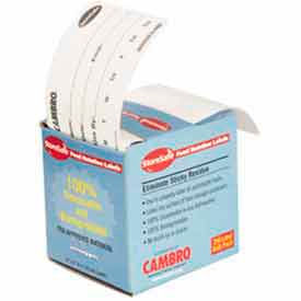 Food Rotation Label, Biodegradable, 3"L x 2"W, White, Pack of 6 Rolls/Case