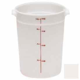 Round Storage Container, 9-15/16" Dia. x 10-7/8"H