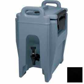 Ultra Camtainer Beverage Carrier, Insulated Plastic, 2-3/4 Gallon Capacity, Black