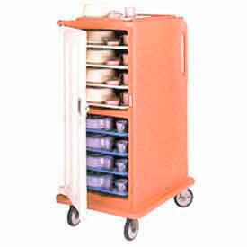 Meal Delivery Cart Tall Profile / 1 Door / 30-5/8 x 39-1/8 x 58-1/8 / Sand