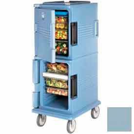 Ultra CamCart Food Pan Carrier, Front Loading, Slate Blue, Capacity 60 Qt.