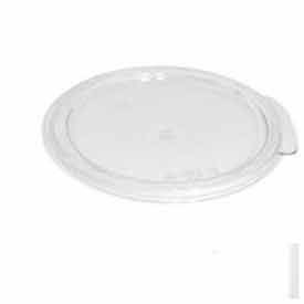 Camwear Cover For 12, 18, 22 Qt. Round Storage Container, 6-1/16" Dia., Clear
