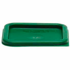 Cover For 2 & 4 Qt. Containers, 7-1/4"L x 7-1/4"W, Kelly Green