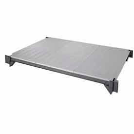 Camshelving Elements Shelf Plate Kit, 36"W x 18"D, Solid, Brushed Graphite