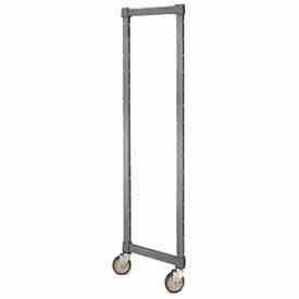 Elements Post Kit, for Mobile Unit, 18"W x 78"H Brushed Graphite