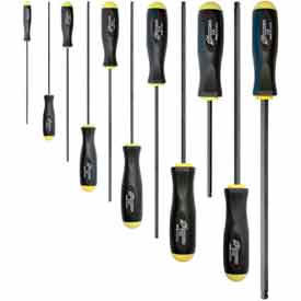 Set 11 Balldriver Screwdrivers 5/64"-3/8" - Long