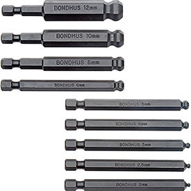 10899 Balldriver Power Bits 2-12mm
