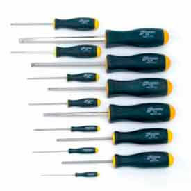 Set 13 BriteGuard Plated Balldriver Screwdrivers .050"-3/8"