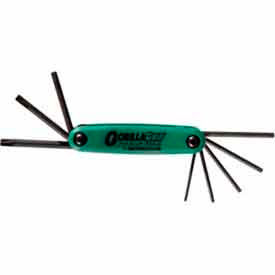 Set 8 Tamper Resistant Tip Fold-up Tools TR9-TR40