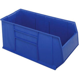 Plastic Rack Bin, 41-7/8"L x 23-7/8"W x 17-1/2"H, Blue