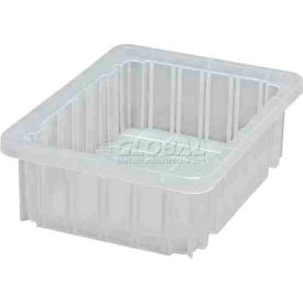 Plastic Clear-View Dividable Grid Container, 10-7/8"L x 8-1/4"W x 3-1/2"H