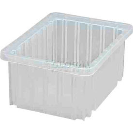Plastic Clear-View Dividable Grid Container, 10-7/8"L x 8-1/4"W x 5"H