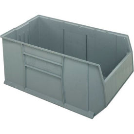 Plastic Rack Bin, 41-7/8"L x 16-1/2"W x 17-1/2"H, Gray