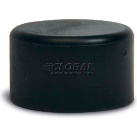 Replacement End Caps, 1", Black, 24/Pk.