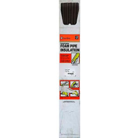 Frost King Pre-Slit Pipe Insulation, 1/2" Thick For 3/4" Copper