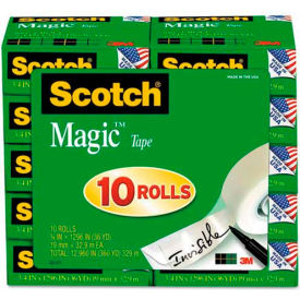 Magic Tape Value Pack, 3/4" x 1000", 10 Rolls/PK