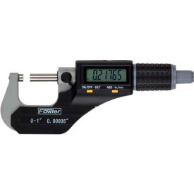 Fowler Xtra Value 0-1"/25.4MM IP54 Digital Micrometer with Data Output & Ratchet Stop Thimble