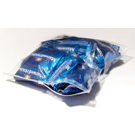 Slide Seal Poly Bags, 12"W x 15"L, 3 Mil, Clear, 250/Pack