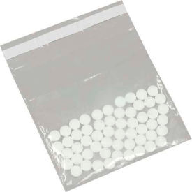Tamper Evident Transport Bags, 8"W x 10"L, 2 Mil, Clear, 1000/Pack