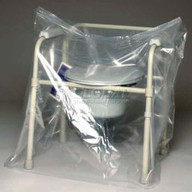 Low Density Equipment Cover on Roll, 1.5 mil, 28" x 22" x 35", Clear, Pkg Qty 150