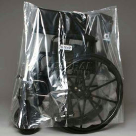 Low Density Equipment Cover on Roll, 1 mil, 28" x 22" x 60", Clear, Pkg Qty 150