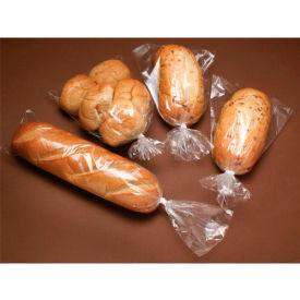 Low Density Gusset Poly Bags, 5"W x 5"D x 30"L, 1 Mil, Clear, 1000/Pack