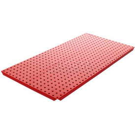 Pegboard Panels - Powdercoat Red 16 x 32 (2 pc)