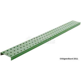 Pegboard Strips - Powdercoat Green 3 x 32 (2 pc)