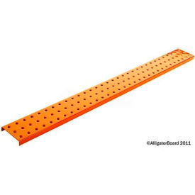 Pegboard Strips - Powdercoat Orange 3 x 32 (2 pc)