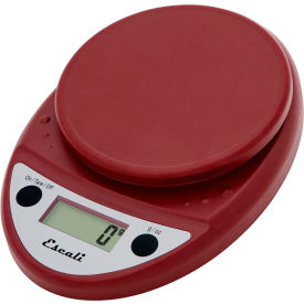 Primo Compact Digital Scale, 5000 g x 1 g, Warm Red