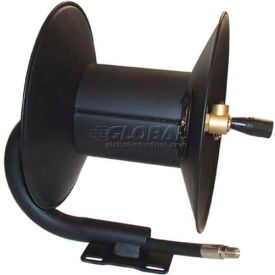 3/8" X 50' Capacity 4000 PSI Steel Pressure Washer Hose Reel