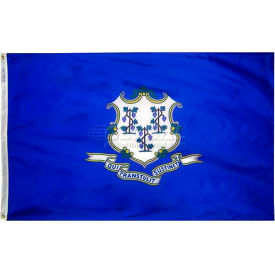 4X6 Ft. 100% Nylon Connecticut State Flag
