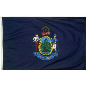 4X6 Ft. 100% Nylon Maine State Flag