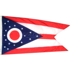 4X6 Ft. 100% Nylon Ohio State Flag